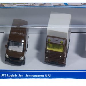 conjunto UPS Logistics - Siku Juguetes
